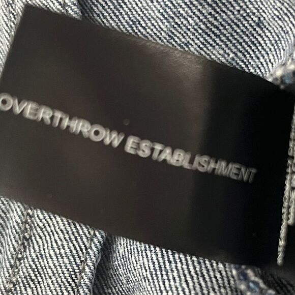 The Tubbo Moment by the sea  Sherpa Collar Back Graphics Sun  Moon Waves  VTG - Picture 12 of 14